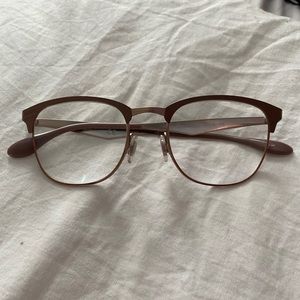 Ray Ban Rose Gold Prescription Frames RB6346